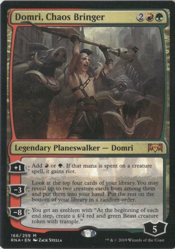 Domri, Chaos Bringer - Ravnica Allegiance