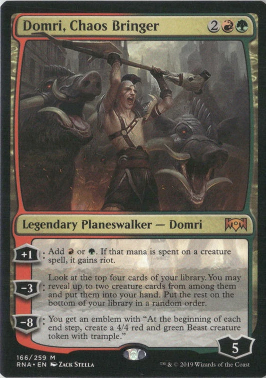 Domri, Chaos Bringer - Ravnica Allegiance