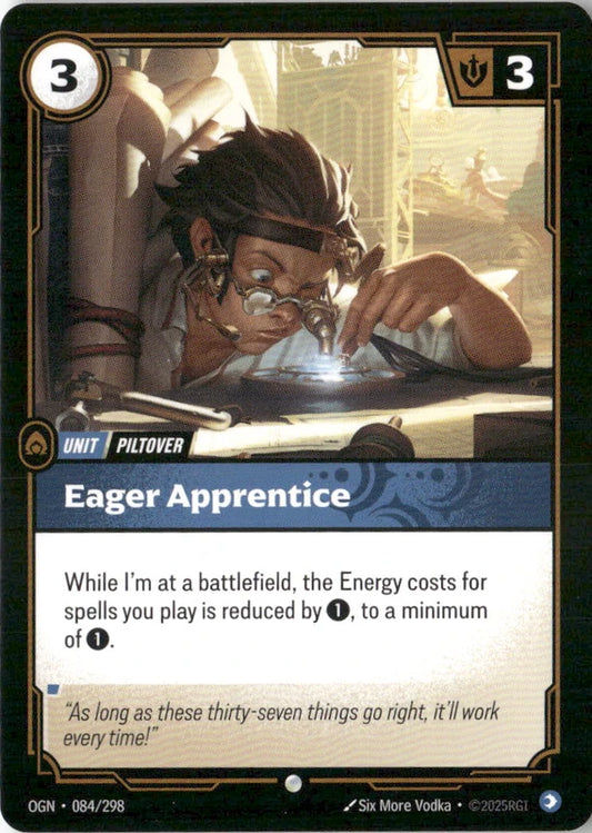 Eager Apprentice - Origins