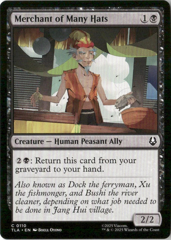 Merchant of Many Hats - Avatar: The Last Airbender