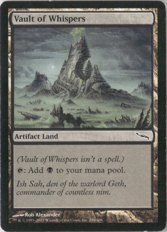 Scan Image | Vault of Whispers - Mirrodin | [7C7A65D7]