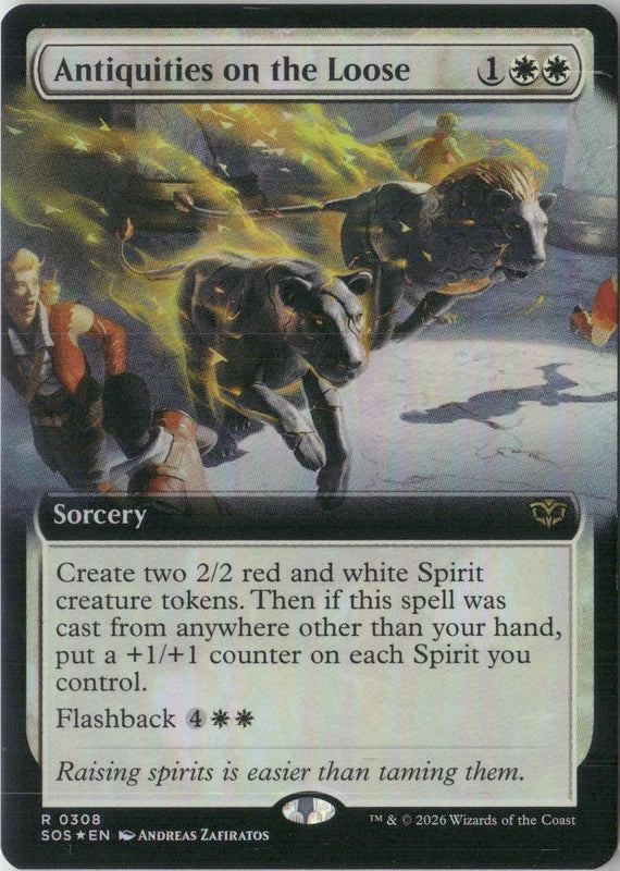 Scan Image | Antiquities on the Loose (Extended Art) - Secrets of Strixhaven | [6438AA69]