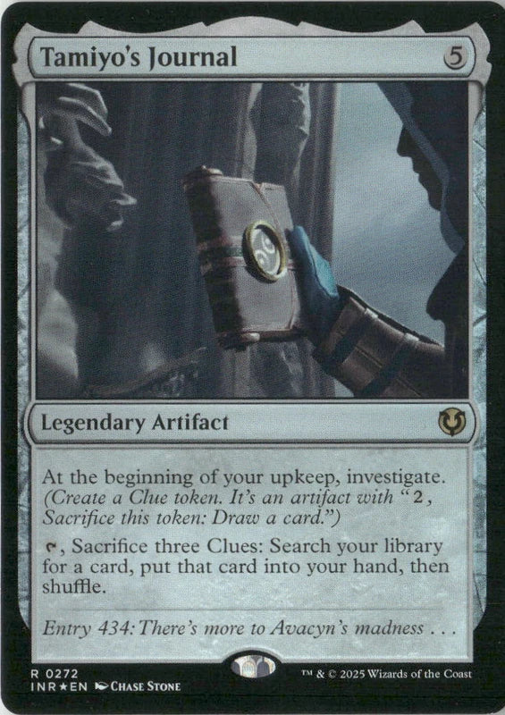 Scan Image | Tamiyo's Journal (Entry 653) - Shadows over Innistrad | [B8F30565]