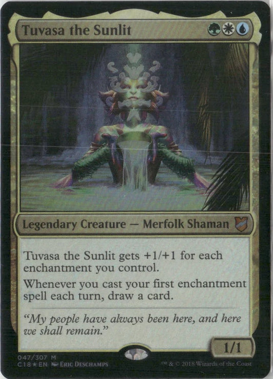 Scan Image | Tuvasa the Sunlit - Commander 2018 | [0C522A60]