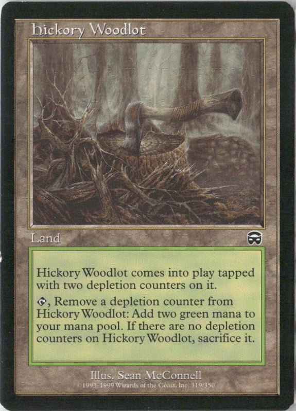 Scan Image | Hickory Woodlot - Mercadian Masques | [DA300C80]