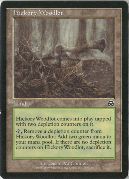 Scan Image | Hickory Woodlot - Mercadian Masques | [DA300C80]