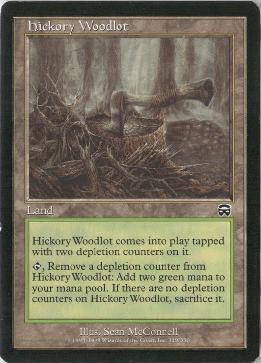 Scan Image | Hickory Woodlot - Mercadian Masques | [DA300C80]