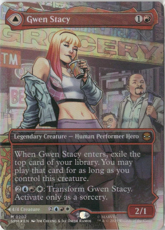 Scan Image | Gwen Stacy (0202) (Borderless) - Marvel's Spider-Man | [A770FA72]