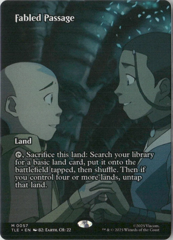 Scan Image | Fabled Passage (Borderless) - Avatar: The Last Airbender: Eternal-Legal | [A722DFEC]