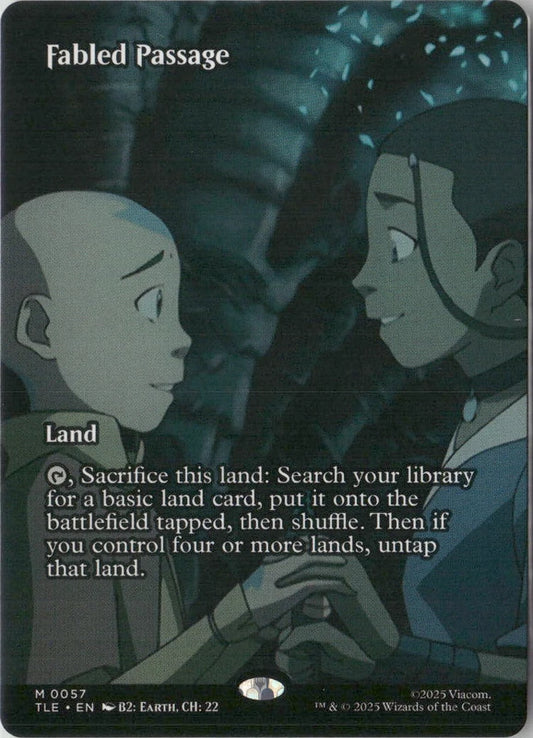 Scan Image | Fabled Passage (Borderless) - Avatar: The Last Airbender: Eternal-Legal | [A722DFEC]