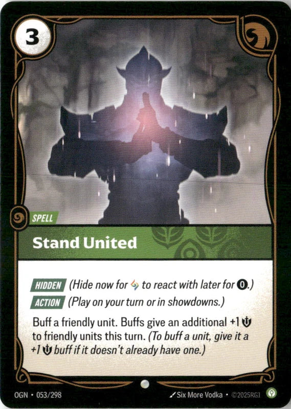 Stand United - Origins