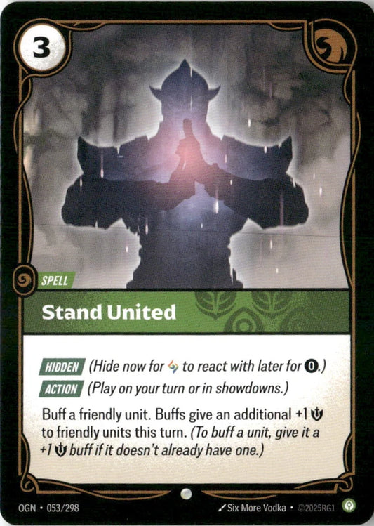 Stand United - Origins