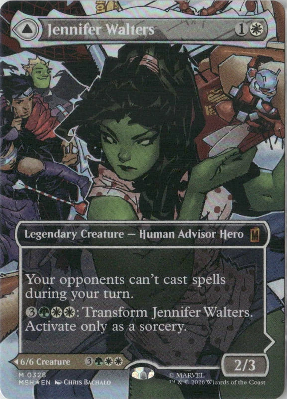 Scan Image | Jennifer Walters (Borderless) (0328) - Marvel Super Heroes | [436F1BD8]