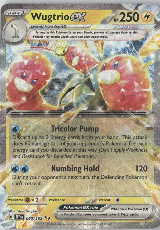 Wugtrio ex - 060/162 - SV05: Temporal Forces