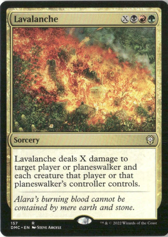 Lavalanche - Commander: Dominaria United