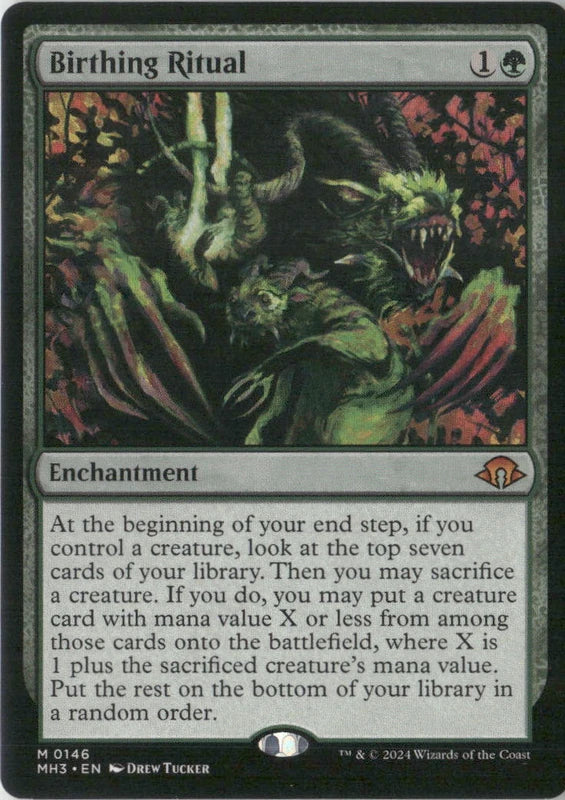 Scan Image | Birthing Ritual - Modern Horizons 3 | [F58CBDB7]