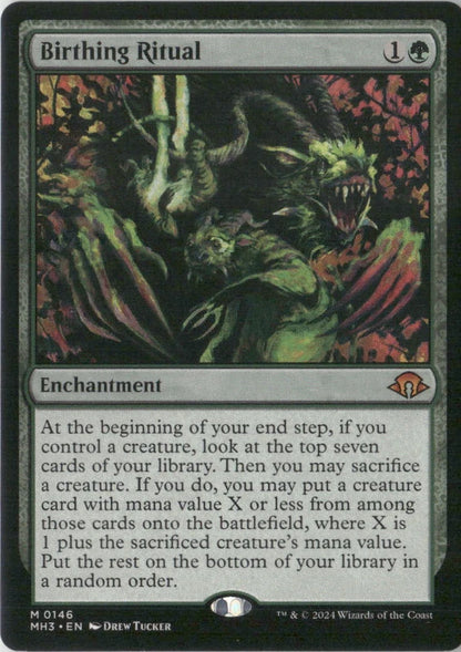 Scan Image | Birthing Ritual - Modern Horizons 3 | [F58CBDB7]