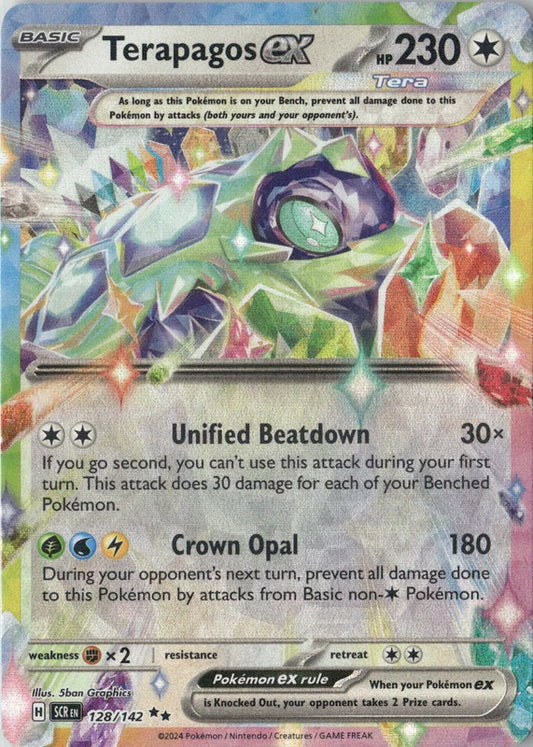 Terapagos ex - 128/142 - SV07: Stellar Crown