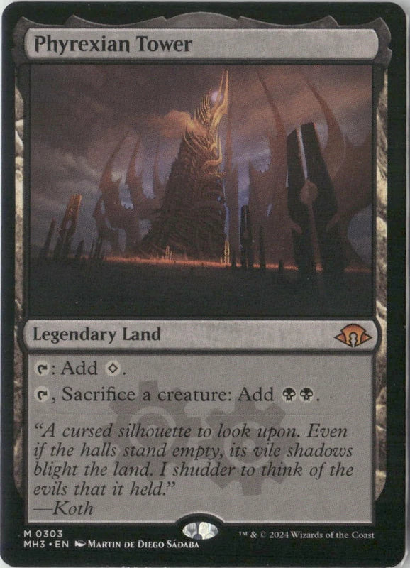 Scan Image | Phyrexian Tower - Modern Horizons 3 | [D61C15A3]