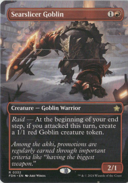 Searslicer Goblin (Borderless) - Foundations