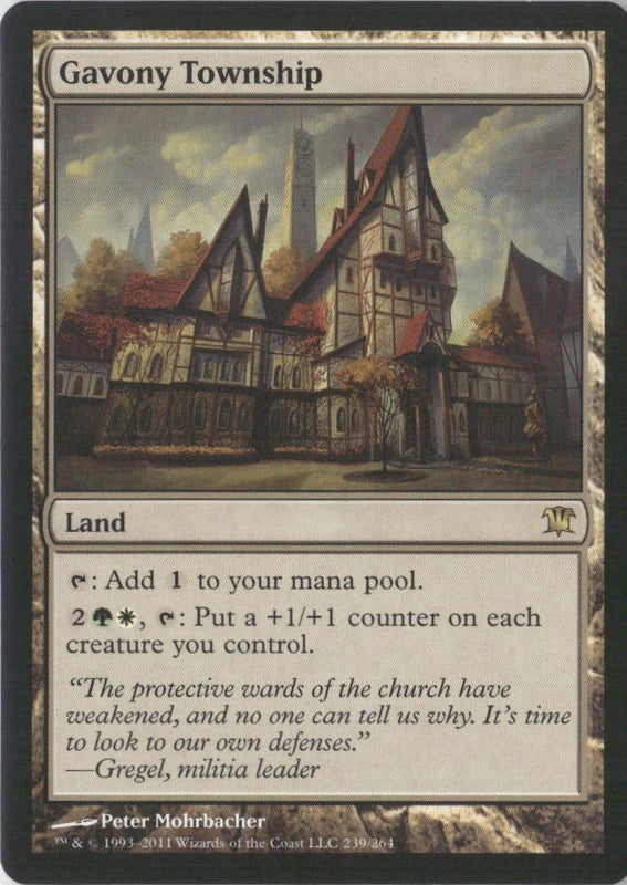 Scan Image | Gavony Township - Innistrad | [3CBA1BB4]