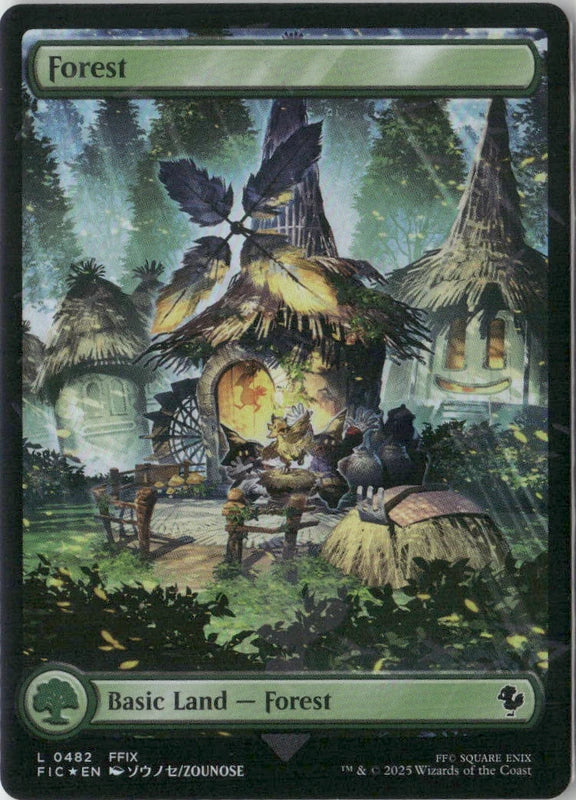 Scan Image | Forest (Chocobo Track Foil) - Commander: FINAL FANTASY | [1BEC5D2C]