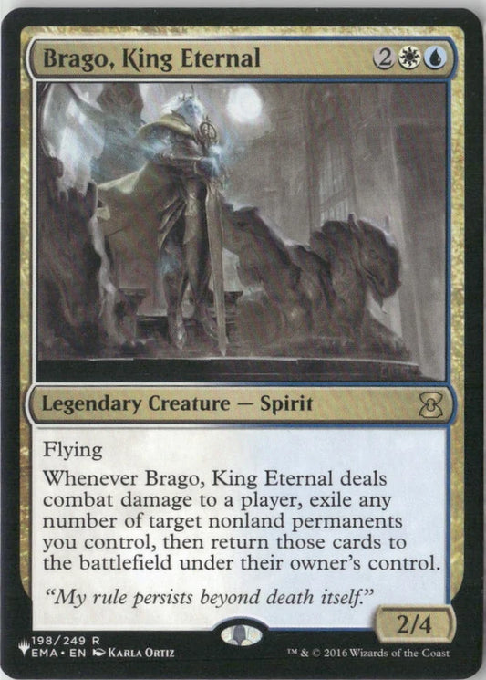 Scan Image | Brago, King Eternal - The List Reprints | [74044CAC]