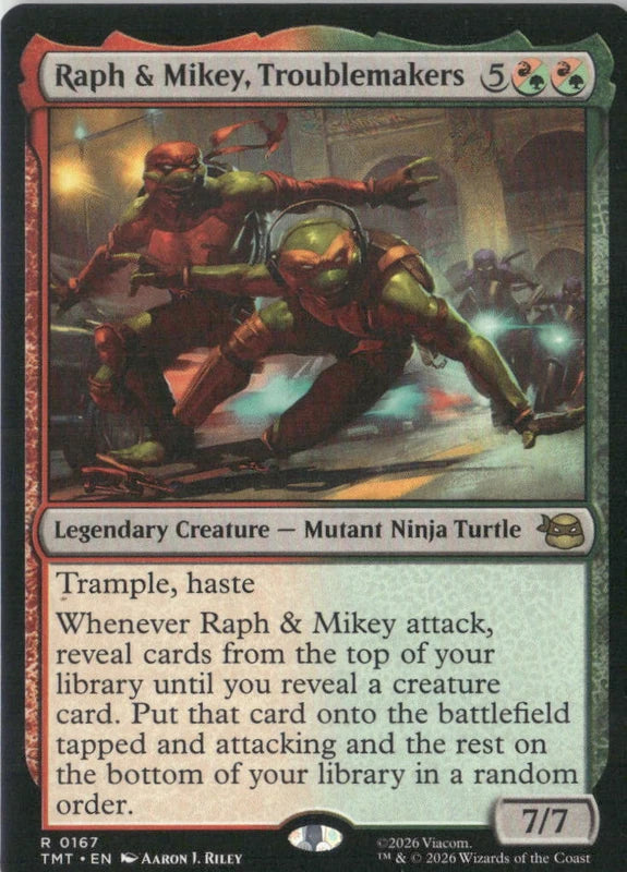 Scan Image | Raph & Mikey, Troublemakers - Teenage Mutant Ninja Turtles | [F1F98431]