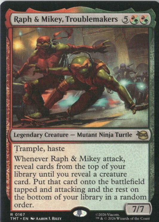 Scan Image | Raph & Mikey, Troublemakers - Teenage Mutant Ninja Turtles | [F1F98431]