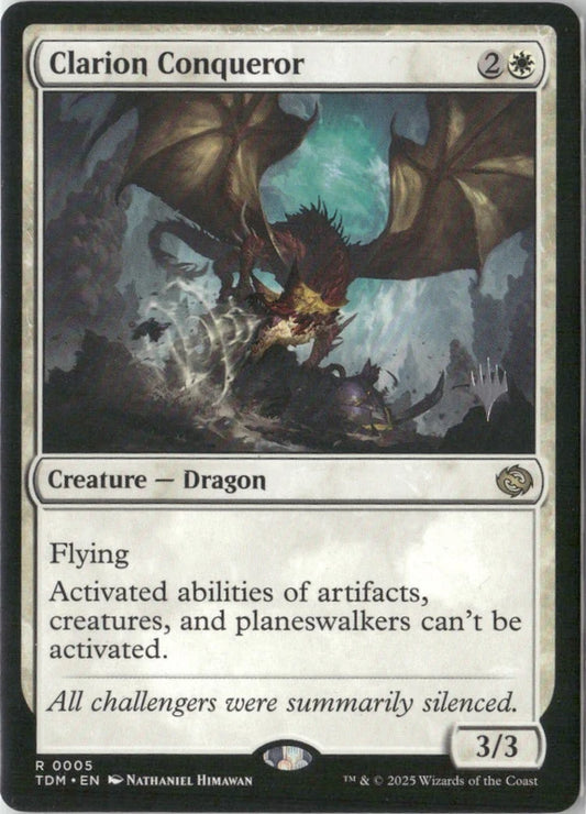 Scan Image | Clarion Conqueror - Promo Pack: Tarkir: Dragonstorm | [8E767F13]