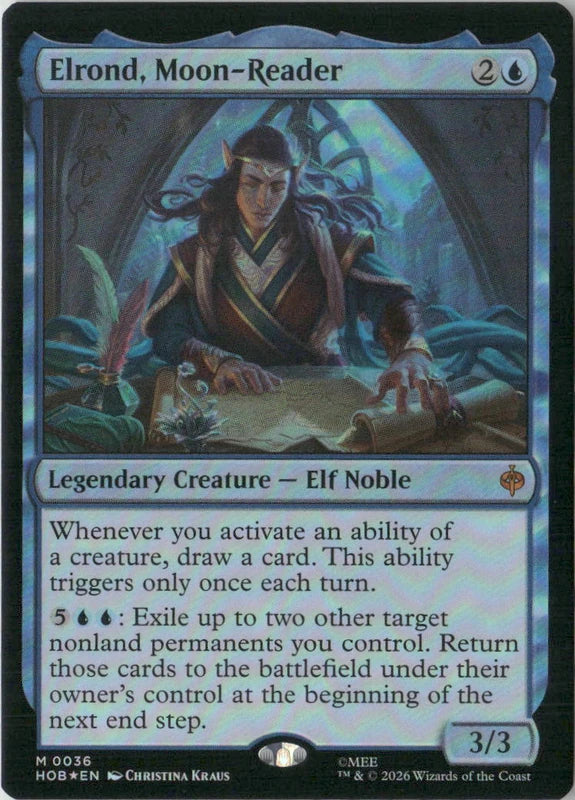 Scan Image | Elrond, Moon-Reader - The Hobbit | [480A7C13]