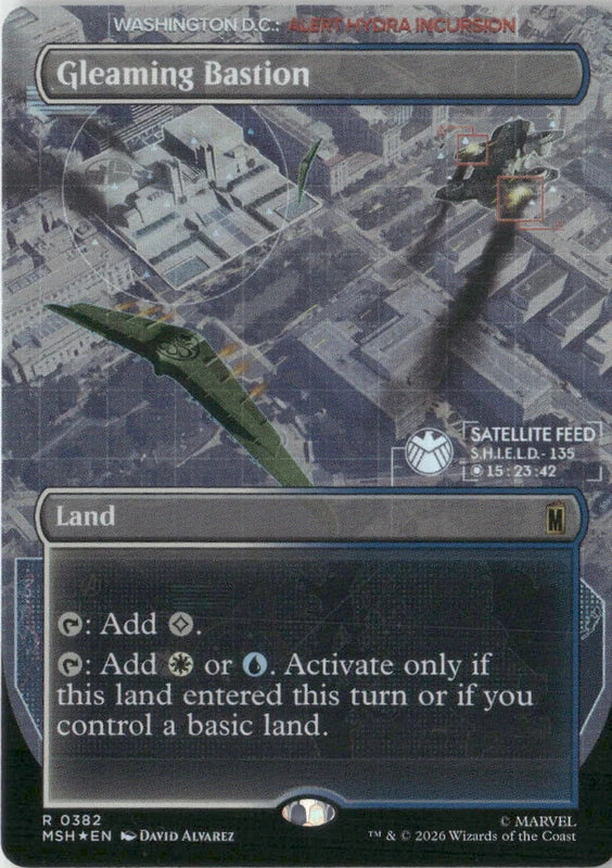 Scan Image | Gleaming Bastion (Borderless) - Marvel Super Heroes | [B2AEBDF2]