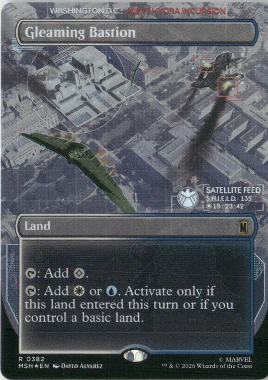 Scan Image | Gleaming Bastion (Borderless) - Marvel Super Heroes | [B2AEBDF2]