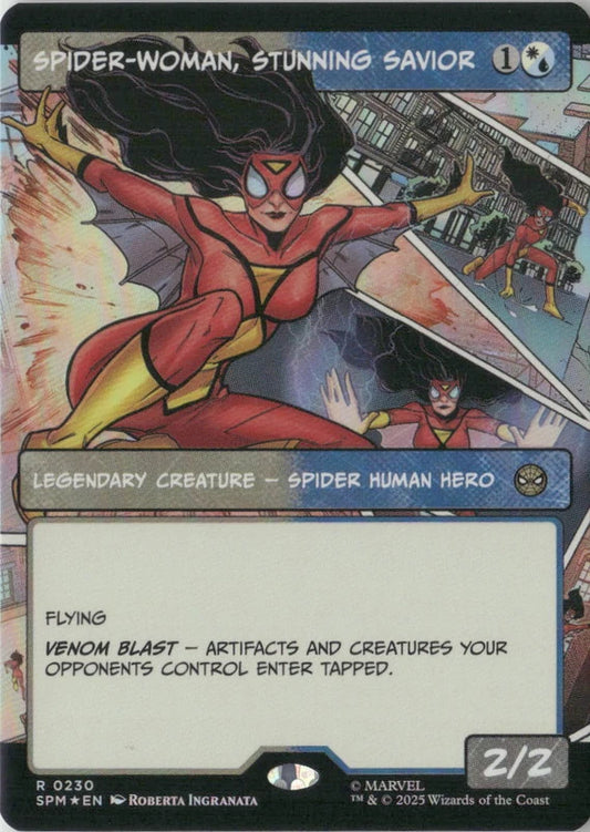 Scan Image | Spider-Woman, Stunning Savior (Borderless) - Marvel's Spider-Man | [73BFF588]
