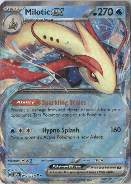 Milotic ex - 042/191 - SV08: Surging Sparks