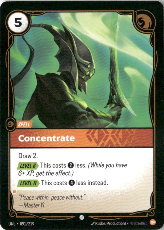 Concentrate - Unleashed
