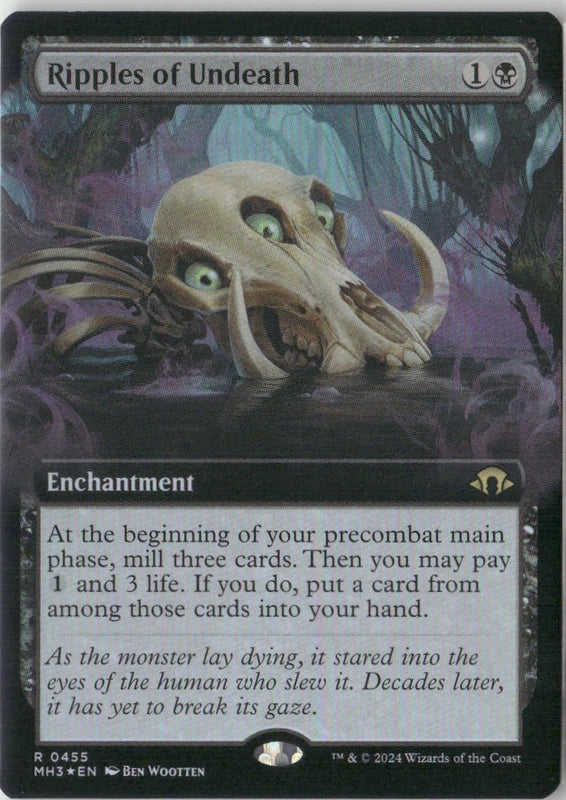 Scan Image | Ripples of Undeath (Extended Art) - Modern Horizons 3 | [29BE51BB]