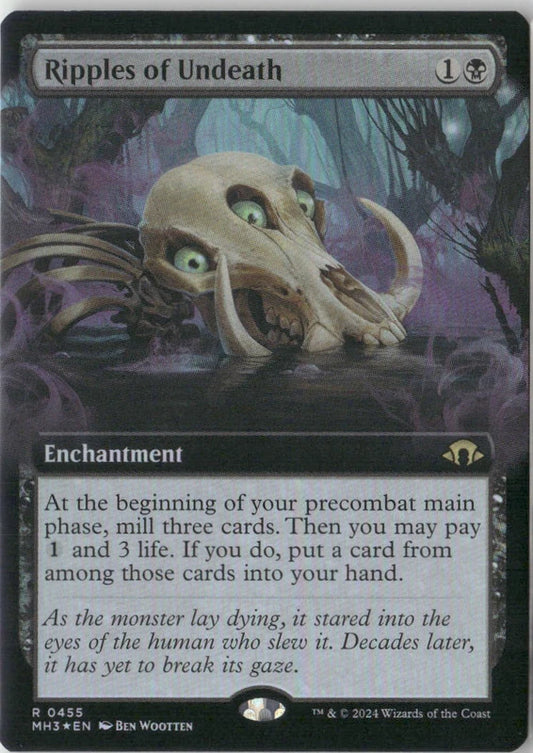 Scan Image | Ripples of Undeath (Extended Art) - Modern Horizons 3 | [29BE51BB]