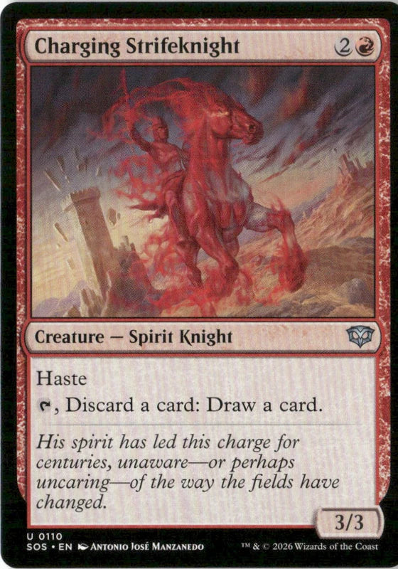 Charging Strikeknight - Secrets of Strixhaven