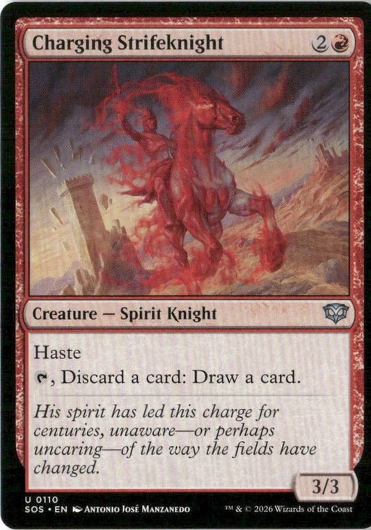 Charging Strikeknight - Secrets of Strixhaven