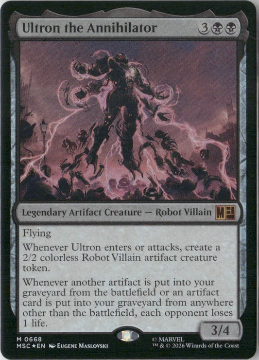 Scan Image | Ultron the Annihilator - Commander: Marvel Super Heroes | [B200B8CB]