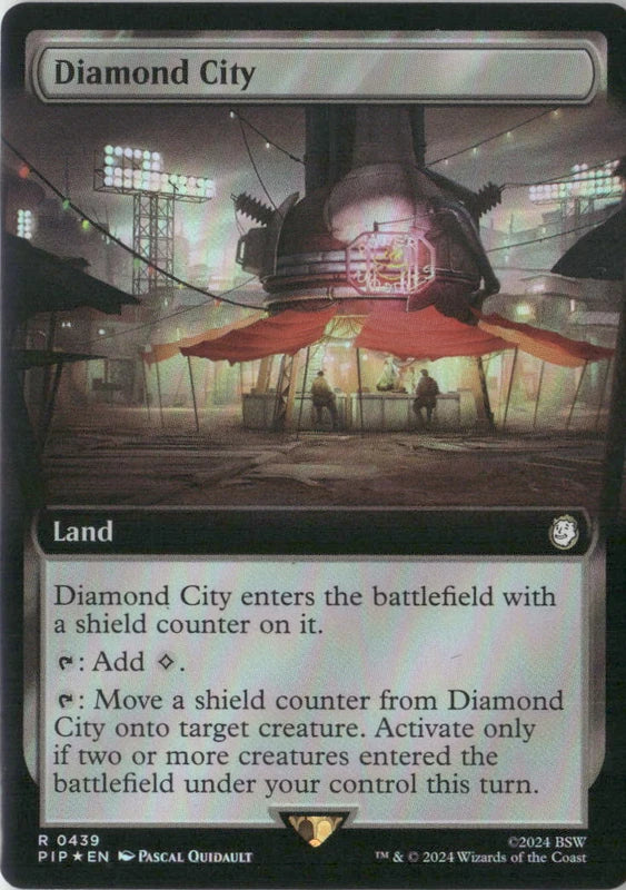 Scan Image | Diamond City (Extended Art) - Universes Beyond: Fallout | [34F2E3C1]