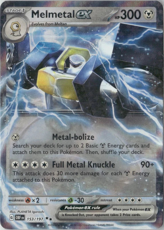 Melmetal ex - SV03: Obsidian Flames