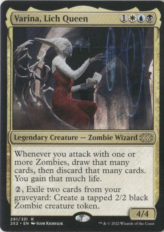 Scan Image | Varina, Lich Queen - Double Masters 2022 | [050B175B]