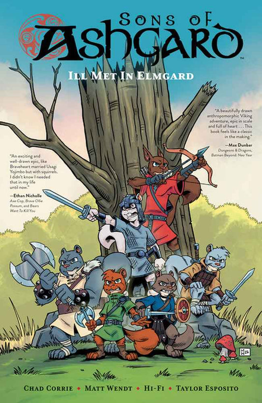 Sons of Ashgard Ill Met in Elmgard (Paperback)
