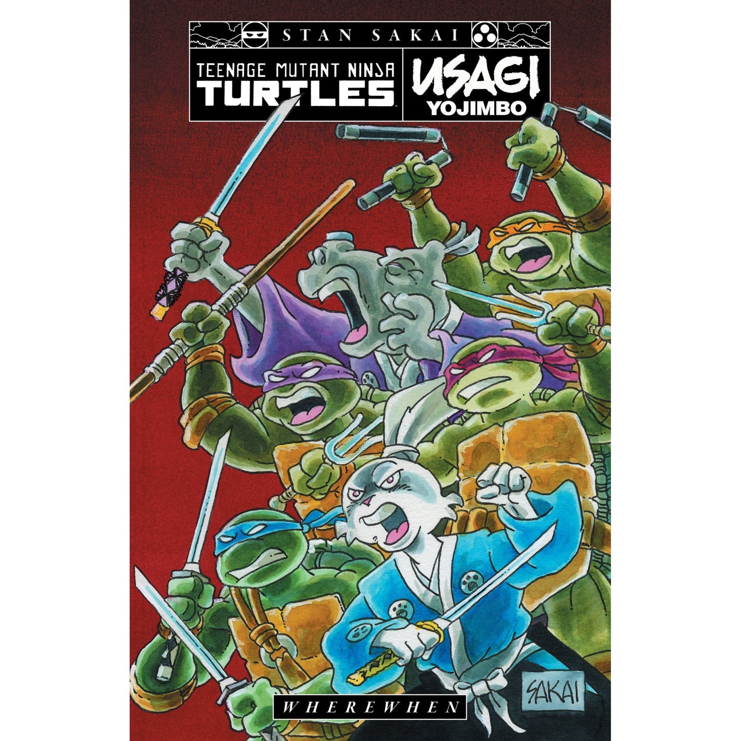 Teenage Mutant Ninja Turtles/Usagi Yojimbo WhereWhen