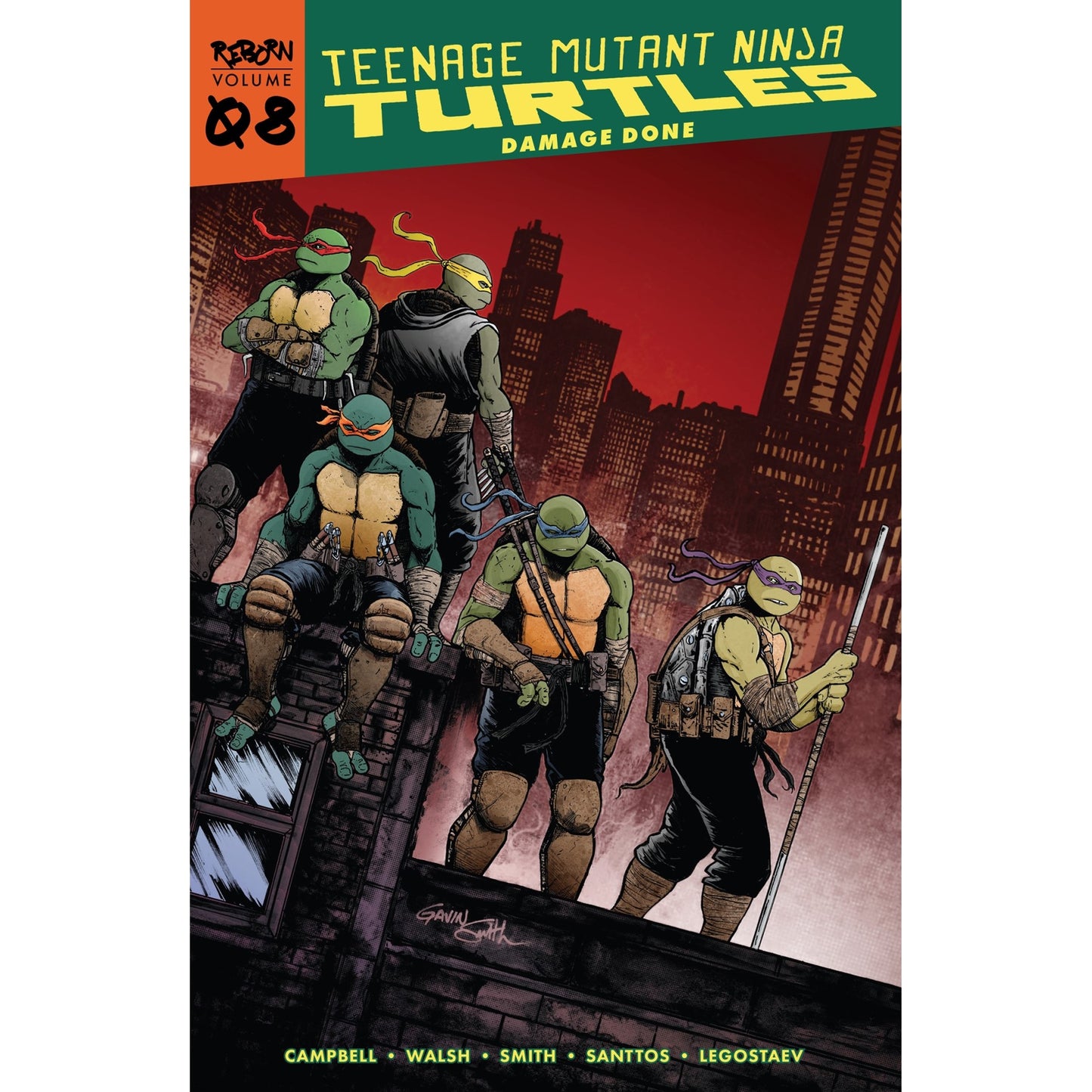 Teenage Mutant Ninja Turtles: Reborn Vol. 8 - Damage Done