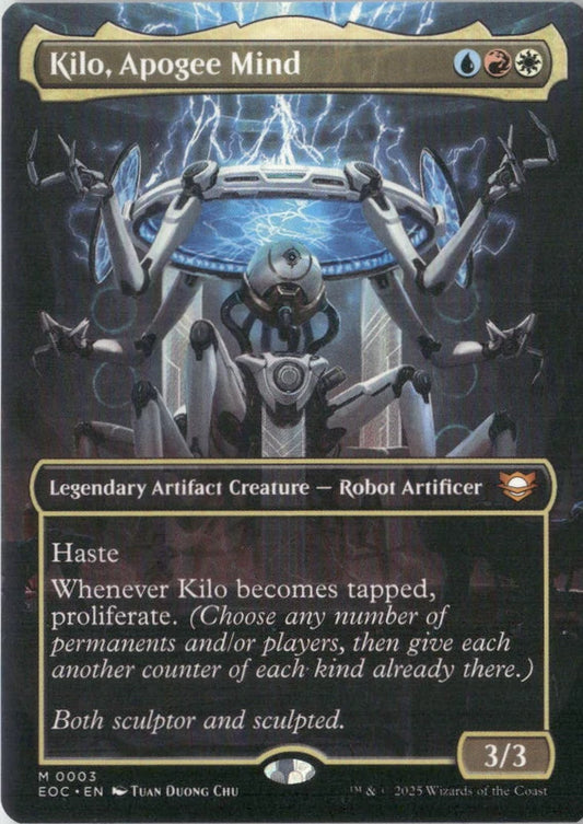 Scan Image | Kilo, Apogee Mind (Borderless) - Commander: Edge of Eternities | [90860357]