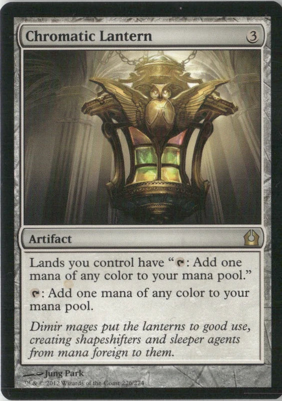 Scan Image | Chromatic Lantern - Return to Ravnica | [DE653D06]