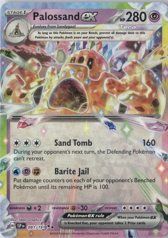 Palossand ex - 091/191 - SV08: Surging Sparks